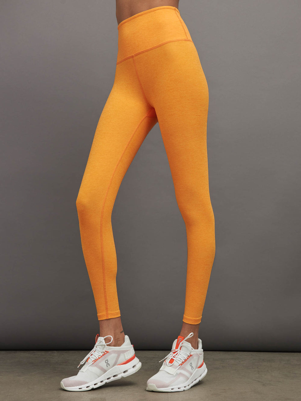 Spacedye Caught in the Midi High Waisted Legging - MANGO POP HEATHER –  Carbon38