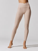 At Your Leisure High Waisted Legging - Chai