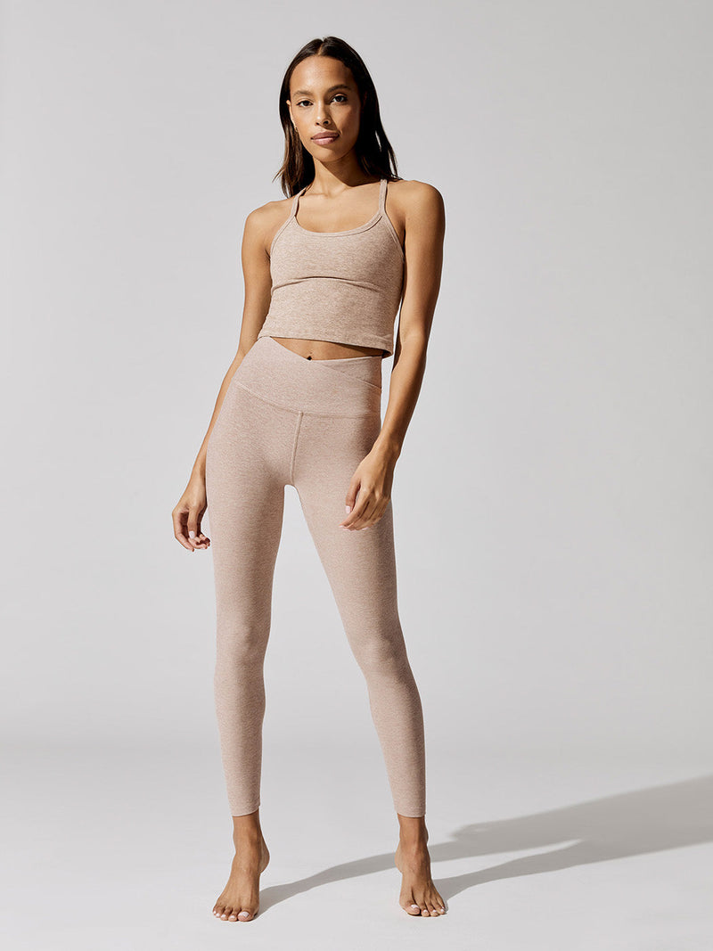 At Your Leisure High Waisted Legging - Chai