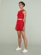 Spacedye Lost Your Mind Cropped Tank - Red Hot-Siren
