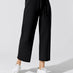 French Terry Capri Sweatpant - Black