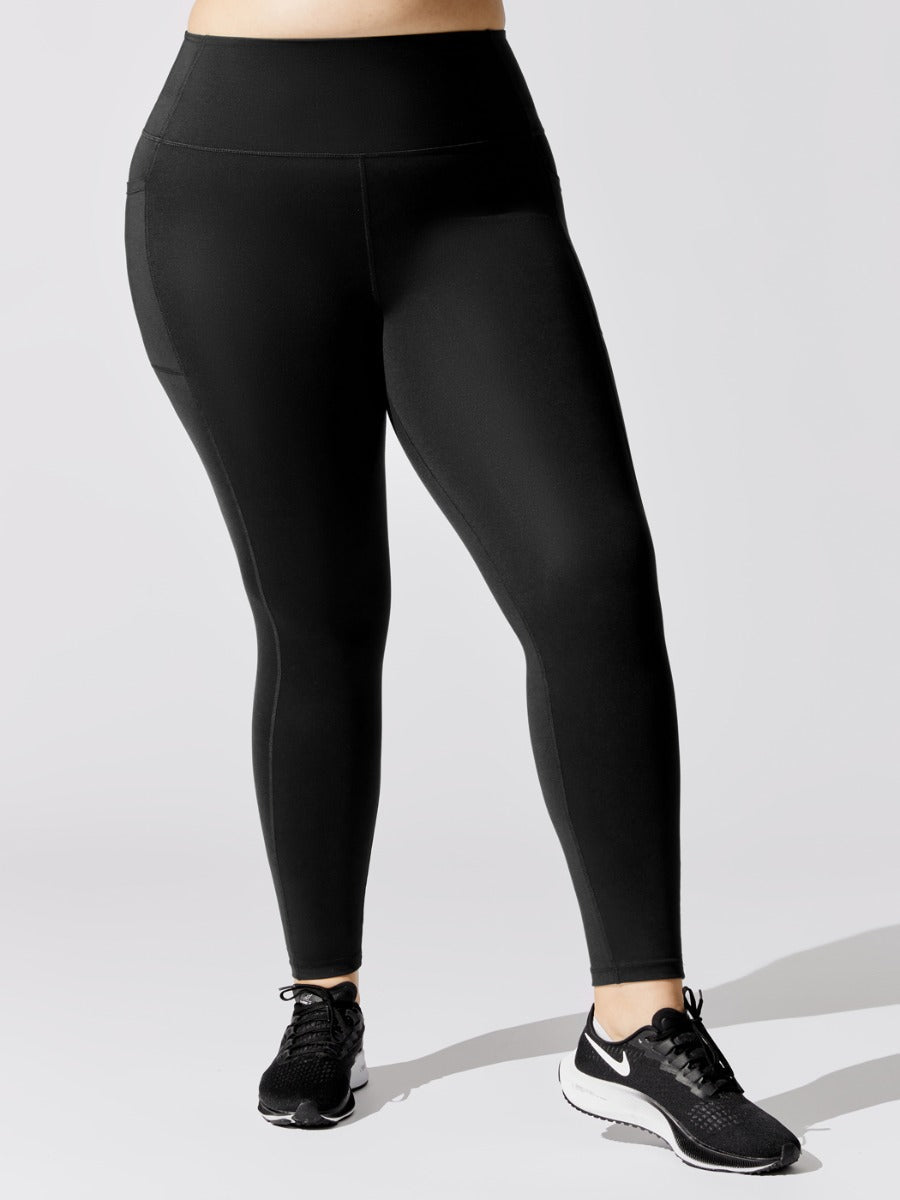 High Rise Full-length With Pockets Leggings in Cloud Compression – Carbon38