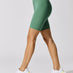 High Rise Biker Short in Cloud Compression - Jade
