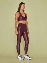 Action Bra 2.0 in Takara Shine - Dark Amethyst