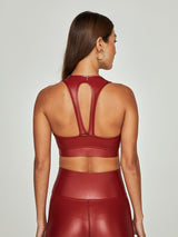 Action Bra 2.0 in Takara Shine - Rum Wine