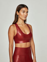 Action Bra 2.0 in Takara Shine - Rum Wine