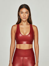 Action Bra 2.0 in Takara Shine - Rum Wine