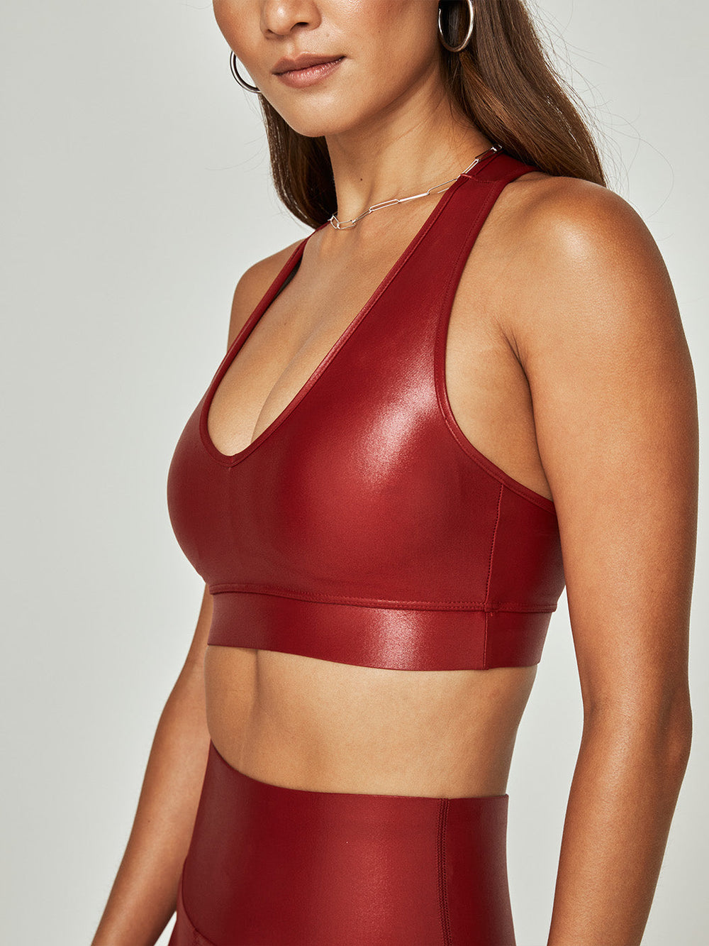 Action Bra 2.0 in Takara Shine - Rum Wine