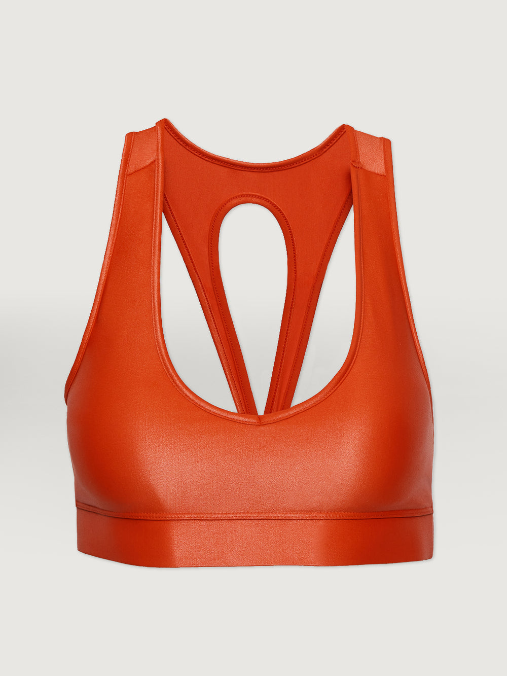 Action Bra 2.0 in Takara Shine - Artisanal Red