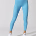High Rise 7/8 Legging In Cloud Compression - Lake Blue