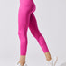 High Rise 7/8 Legging In Cloud Compression - Electric Pink