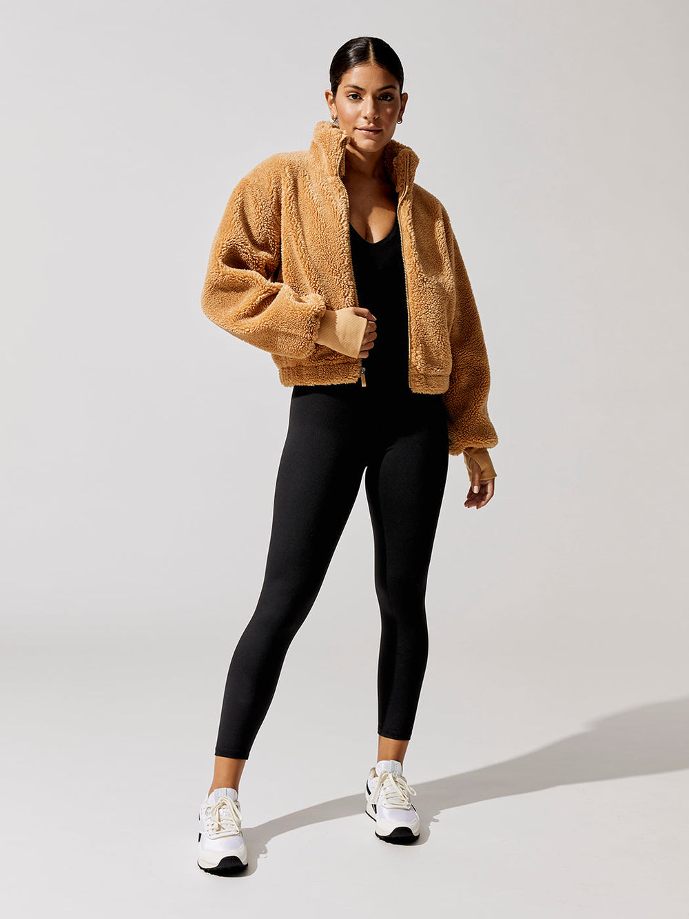 Teddy Zip Up Jacket - Roots