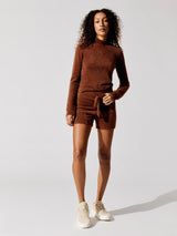 Eyelash Lounge Short - Cappuccino