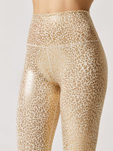 Mini Leopard 7/8 Legging - Beige-Gold Mini Leopard