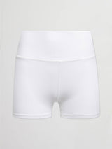 Ribbed Shortie - White