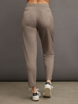 INTERLOCK TROUSER PANT - CORIANDER HEATHER