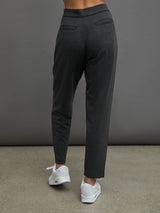 INTERLOCK TROUSER PANT -  CHARCOAL HEATHER