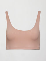 Ribbed Bra - Rose Cloud