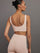 Ribbed Bra - Rose Cloud