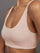 Ribbed Bra - Rose Cloud