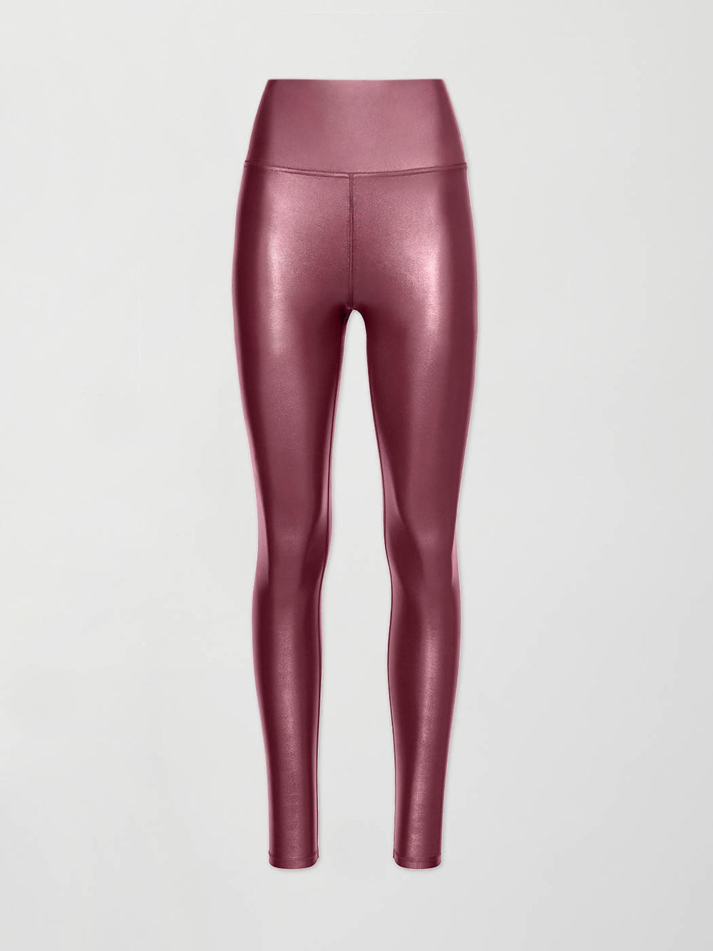 High Rise Full-Length Legging in Takara Shine - Dark Amethyst