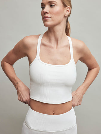 Ribbed Cami Bra