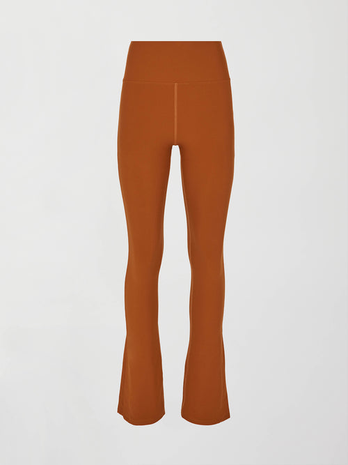 Split Bootcut Legging in Melt - Caramel Cafe