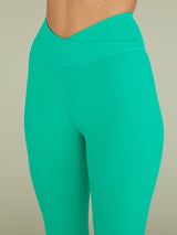 Wrap Legging in Melt - Green