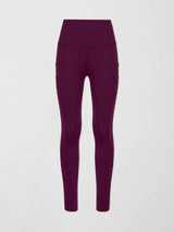 Crochet Legging in Melt - Pickled Beet