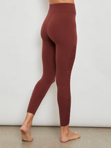 Sayang Macrame Legging in Melt - Burgundy