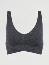 Mélange Bra - Dark Heather Grey