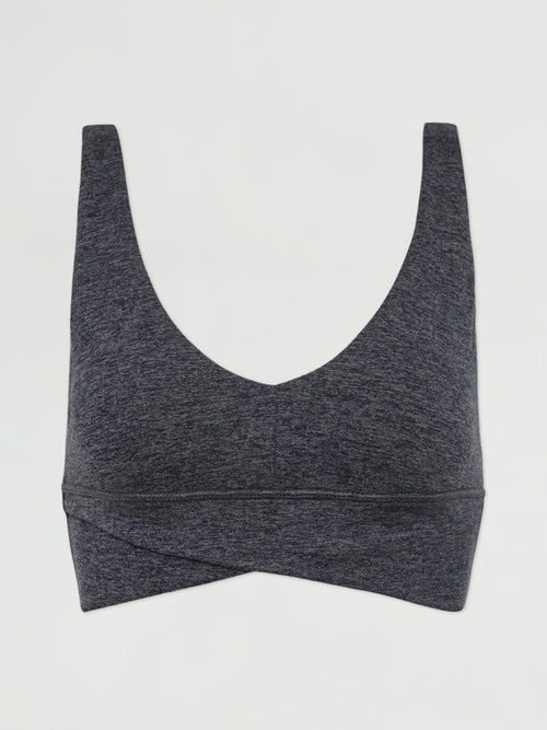 Mélange Bra - Dark Heather Grey