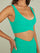 Wrap Sports bra in Melt - Green