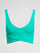 Wrap Sports bra in Melt - Green