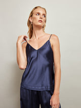 Satin Cami - Evening Blue
