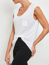 Muscle Tee - White