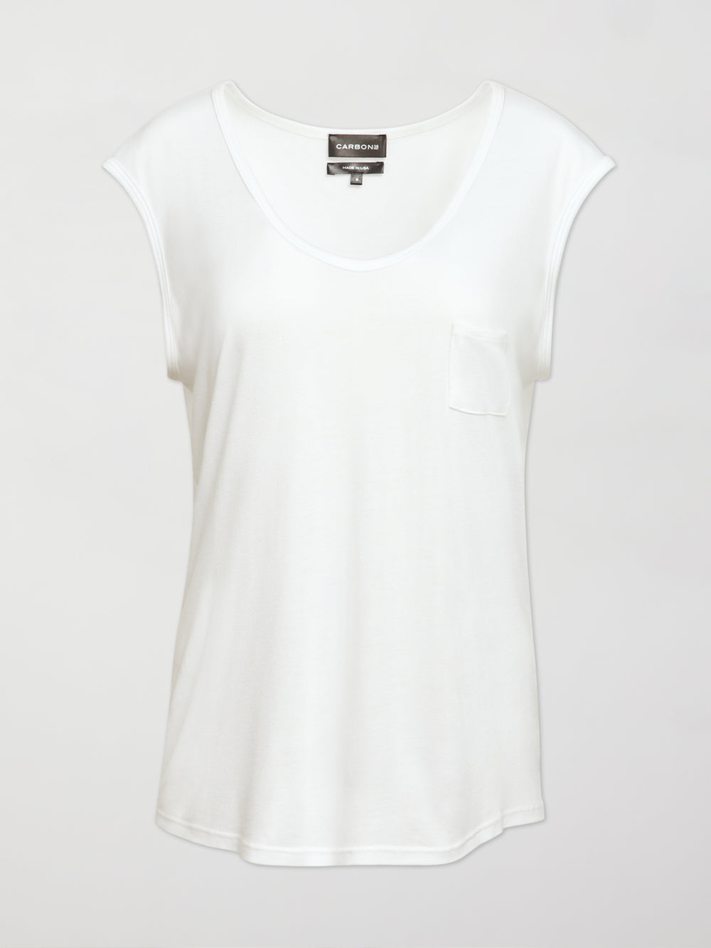 Muscle Tee - White
