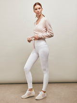 Cashmere Wrap Sweater - Rosewater