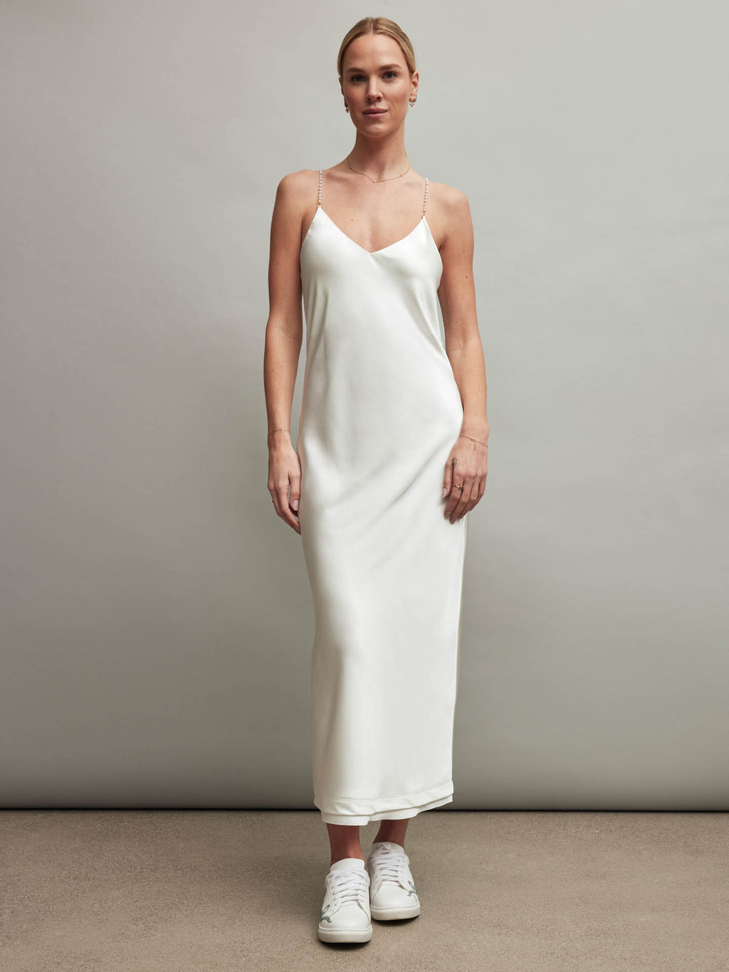 SATIN SLIP DRESS