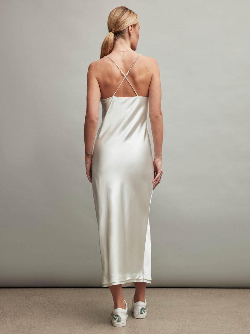 SATIN SLIP DRESS