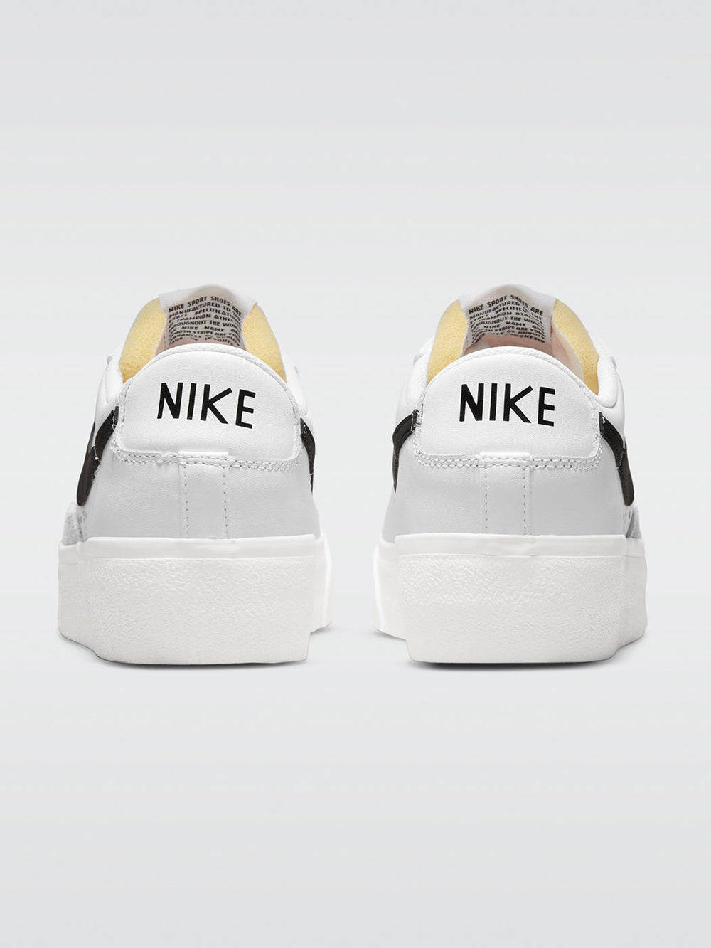 Nike Blazer Low Platform Sneaker - White-Black-Sail-Team Orange