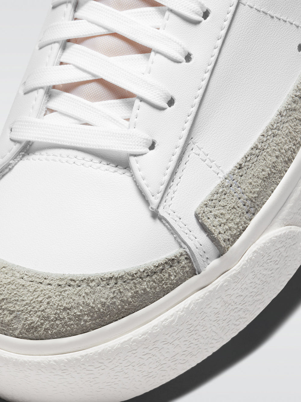 Nike Blazer Low Platform Sneaker - White-Black-Sail-Team Orange