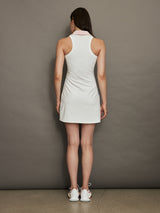 Baseline Tennis Dress - White