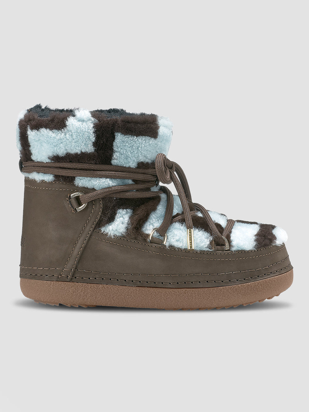 Carbon38 - Shearling – Blue Zigzag