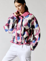 Hazzle Quilted Jacket - Pink