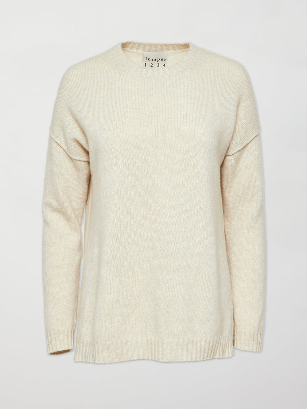 Exposed Cashmere Crew - Oatmeal