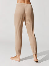 Core Ribbed Jogger - Nude