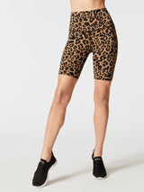 Leopard Biker Short - Leopard