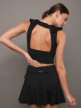 Calipso Longline Bra - BLACK