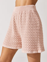 Lace Shorts - Cameo Pink